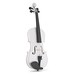 Student 4/4 Violin, White, by Gear4music