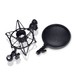 LD Systems Microphone Shock Mount And Pop Filter