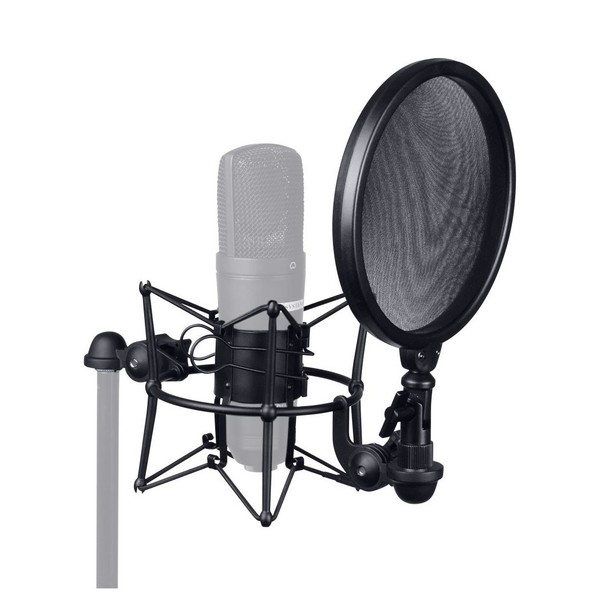 LD Systems Microphone Shock Mount And Pop Filter Mic Not Included