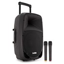 SubZero SZPA-P12 Sistema PA Portatile con Bluetooth e Microfoni Wireless - Quasi nuovo
