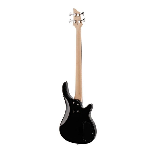 Chicago Left Handed Bass Guitar + 35W Amp Pack, Black