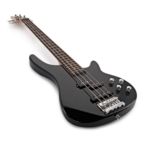 3/4 Chicago Bass Guitar + 15W Amp Pack, Black