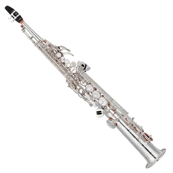 Yamaha YSS82Z Custom Soprano Saxophone, Silver Plate