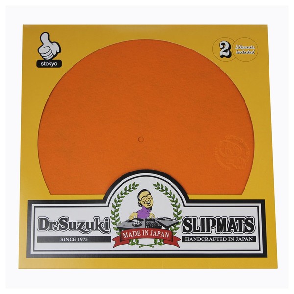 Dr Suzuki Slip Mats - Mix Edition 12", Orange - Main