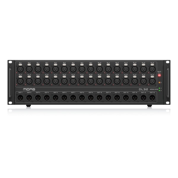 Midas DL32 Digital Stage Box - Front
