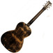 Nineboys Tonk Bros Parlour Guitar, Trashed Black