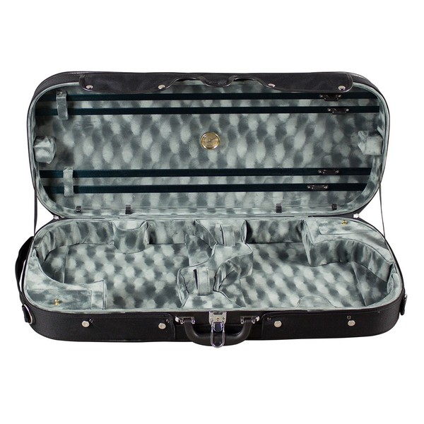 Hidersine Double Wooden Violin Case