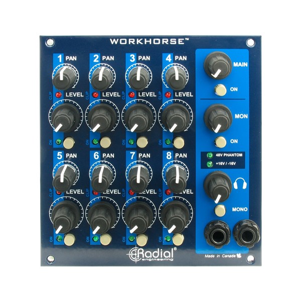 Radial Workhorse WM8 500 Series Mixer Section