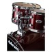 DDrum D2 5pc Drum Kit, Blood Red - Close up