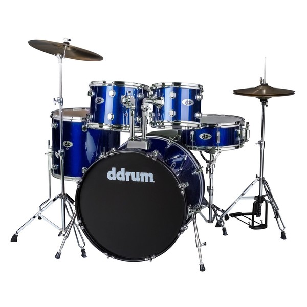 DDrum D2 5pc Drum Kit, Police Blue - Main Image