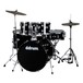 DDrum D2 5pc Drum Kit, Midnight Black - Main Image