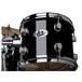 DDrum D2 5pc Drum Kit, Midnight Black - Close up Angle 2