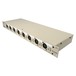 Radial OX8-J 8-Channel Passive Microphone Splitter, Angled Left