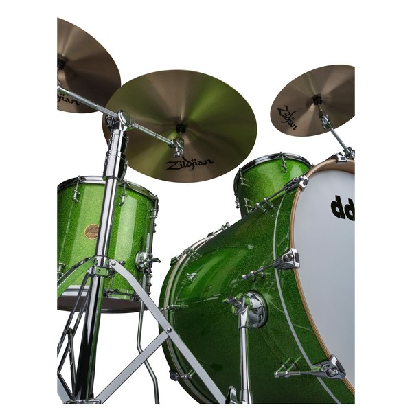 OFFLINE DDrum Dios Maple 20'' 3pc Shell Pack, Emerald Green