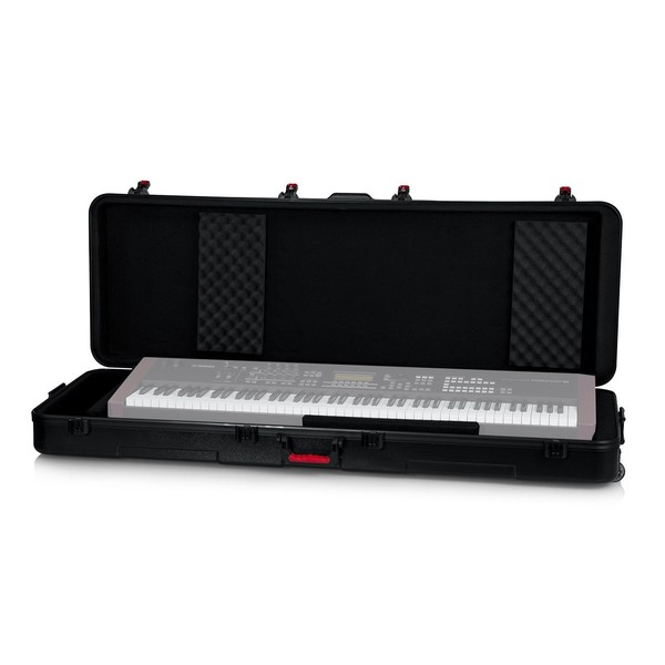 Gator GTSA-KEY88 TSA ATA 88 Key Case with Wheels - with Keyboard inside (keyboard not included)