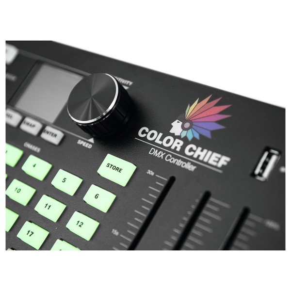 Eurolite Color Chief DMX Controller Detail View