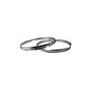 Shaw 13'' 8 Lug Triple Flange Drum Hoop, Chrome