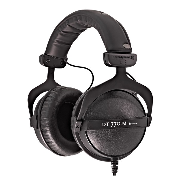 beyerdynamic DT 770 M Monitoring Headphones, 80 Ohm, Front Angled Left
