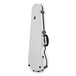 Sinfonica Violin Case, Shaped 4/4 Fibreglass White