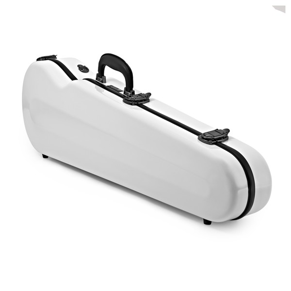 Sinfonica Violin Case, Shaped 4/4 Fibreglass White