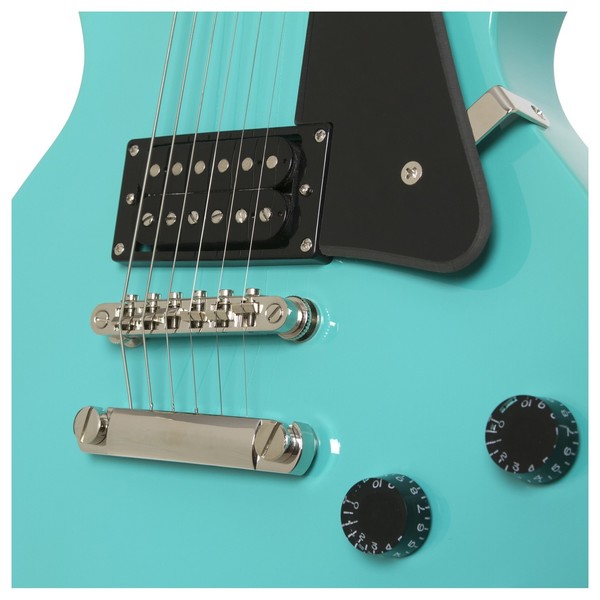 DISC Epiphone Les Paul Studio, Turquoise at Gear4music DISC Epiphone Les Paul Studio, Turquoise at Gear4music