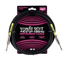Ernie Ball P06048 10ft Straight-Straight Instrument Cable, Black