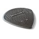 Dunlop Nylon Max-Grip Jazz III Carbon Fiber 1.38mm, Angled View
