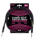 Ernie Ball P06071 3ft Straight-Straight Speaker Cable, Black