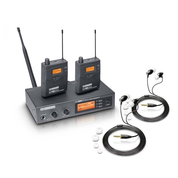 LD Systems MEI100G2 Double Wireless In Ear Monitoring System