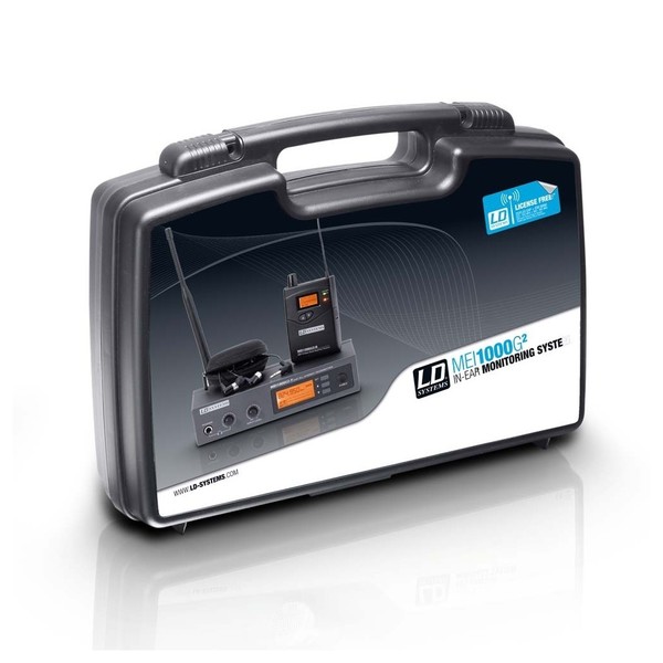 LD Systems MEI100G2 Double Wireless In Ear Monitoring System Box
