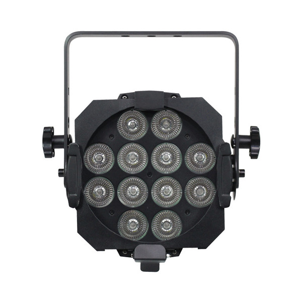 eLumen8 Alu HEX Par 64 Black (12 x 12W 6-in-1 RGBWAUV)