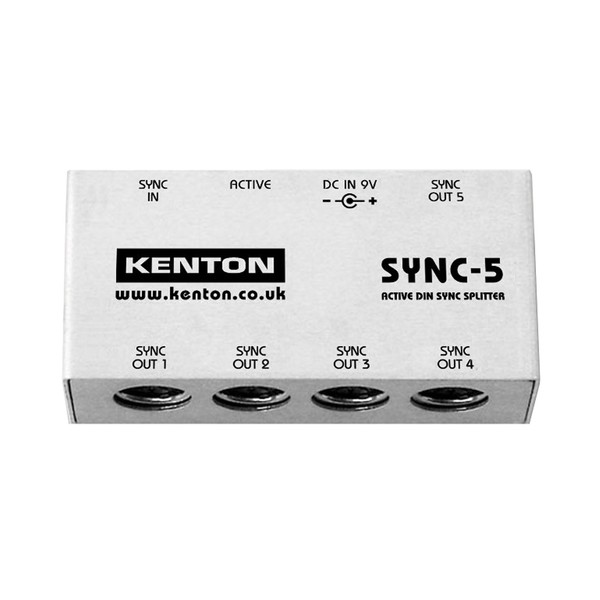 Kenton SYNC-5 1 In to 5 DIN Sync Box (No MIDI) - Main