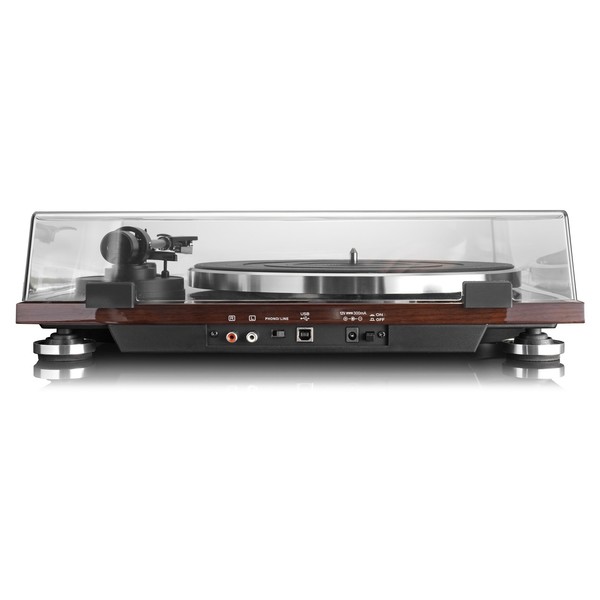 Lenco L-88WA USB Belt-Drive Turntable - Rear