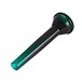 pTrumpet 5C Plastic Mouthpiece, Green angle