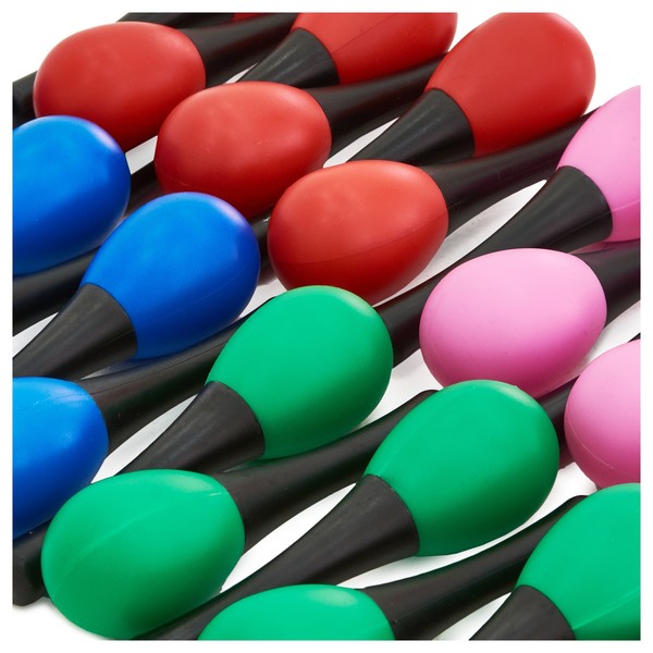 Mini Maraca Bucket by Gear4music, 24 Pack