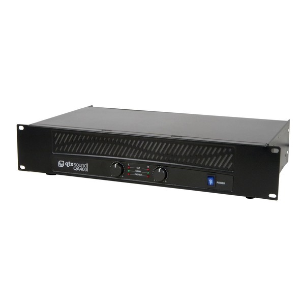 QTX QA400 400W Power Amp, Side