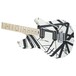 EVH Wolfgang Special MN, Black & White Stripes Left