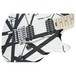 EVH Wolfgang Special MN, Black & White Stripes