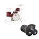 Gretsch Catalina Club 18'' 4pc Shell Pack w/ Protection Racket Cases - Main Image