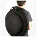 Sabian Quick 22 Black Out Cymbal Bag - Bag on Back