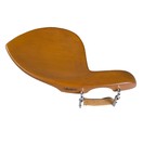 Goetz Guarneri Style Violin Chinrest, Boxwood Titanium Barrels