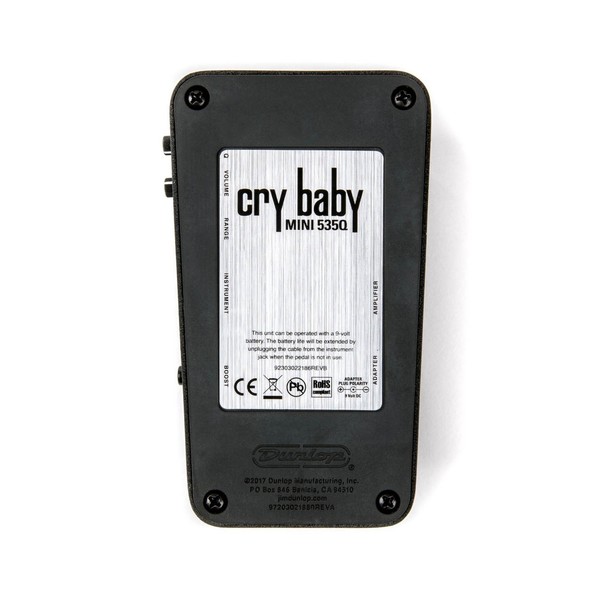 Cry Baby Mini 535Q Wah ギターエフェクター CRY BABY® MINI 535Q WAH