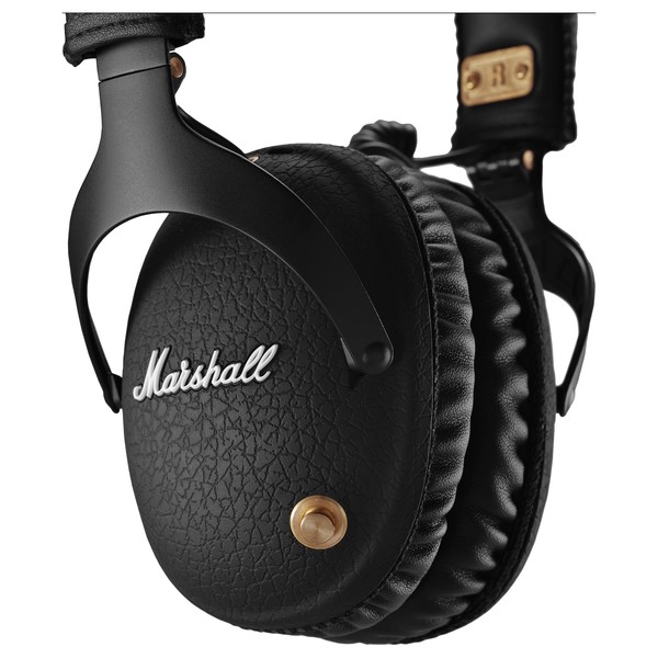 Marshall Monitor Bluetooth Headphones, Black - Nearly New at