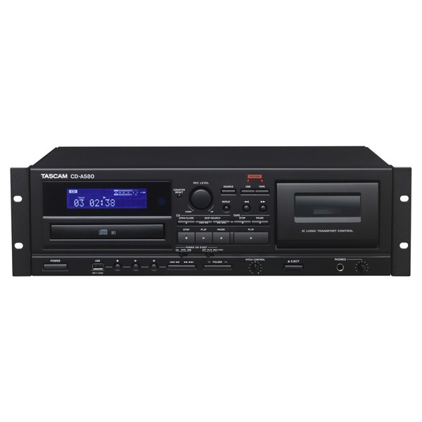 Tascam CD-A580 Multi-Purpose Player - Front