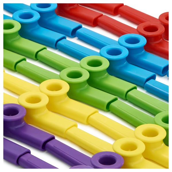 Kazoo Bucket by Gear4music, 40 Pack