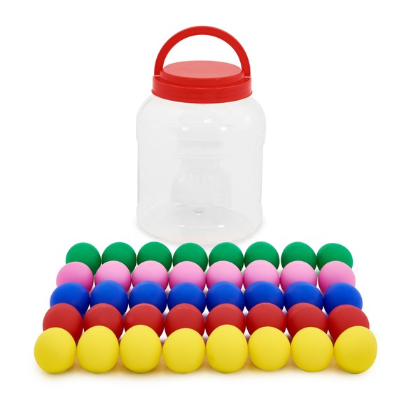 Egg Shaker Bucket by Gear4music, 40 Pack