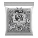 Ernie Ball 2406 Ernesto Palla Nylon Black & Silver Set, 28-48