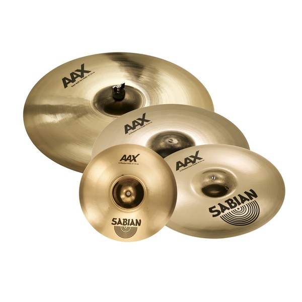 Sabian AAX X-Plosion Fast Pack With Free 18'' Crash - Main Image