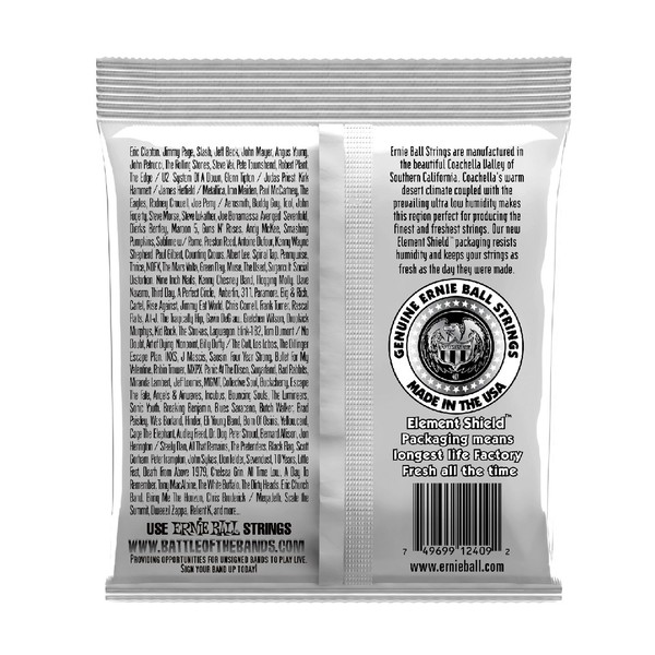 Ernie Ball Slinky Baritone Set, 13-72 - Back