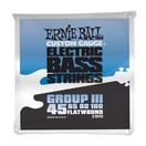 Ernie Ball 2806 Stainless Flatwound Bass Set, 45-100
